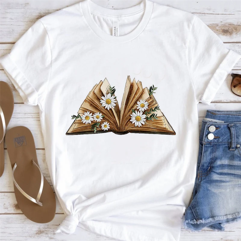 Flowers love reading book funny t shirts women kawaii tshirt summer white female t-shirt cute animal print cats lover tops tee
Flowers love reading book funny t shirts women kawaii tshirt summer white female t-shirt cute animal print cats lover tops tee