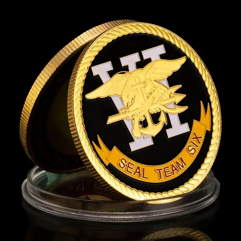 Сувенирная монета NAVY SEAL TEAM SIX VI 6
Сувенирная монета NAVY SEAL TEAM SIX VI 6