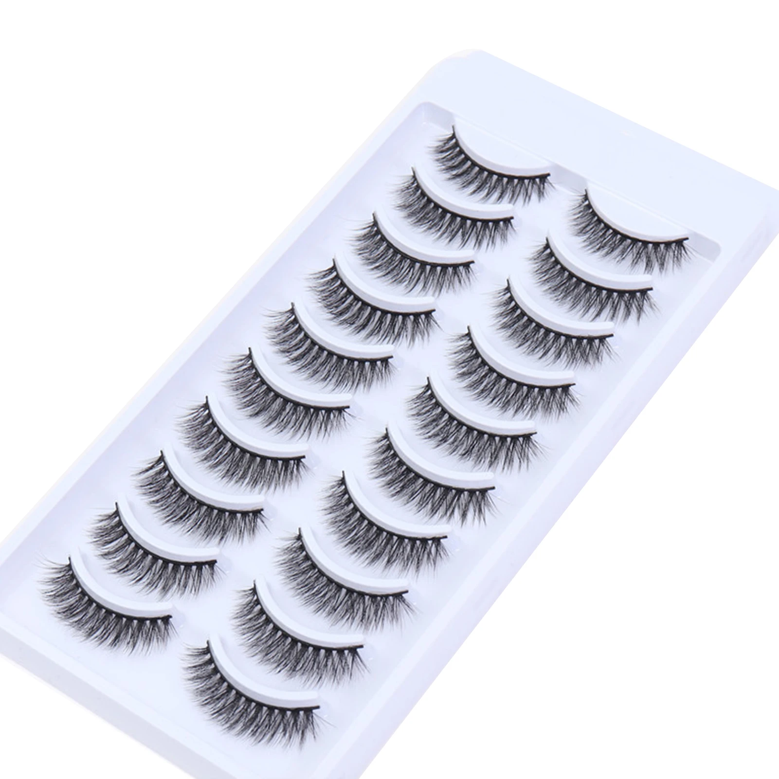 10 Pairs of Artificial Eyelashes Handmade Multi-Layered Fur False Eyelashes for Women Girls Daily Wearing C44
10 Pairs of Artificial Eyelashes Handmade Multi-Layered Fur False Eyelashes for Women Girls Daily Wearing C44