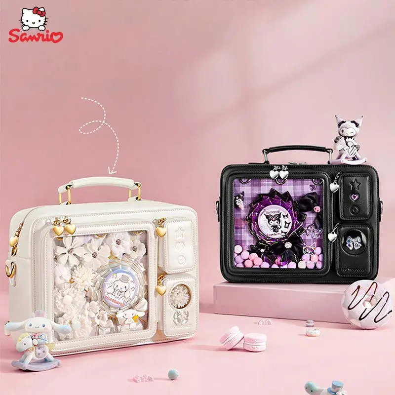 Hello Kitty Kuromi Cinnamoroll Shoulder Bag Anime Cartoon Sanrio Female Jk Handheld Pain Bag Uniform Mori Shoulder Bag Handbag
Hello Kitty Kuromi Cinnamoroll Shoulder Bag Anime Cartoon Sanrio Female Jk Handheld Pain Bag Uniform Mori Shoulder Bag Handbag