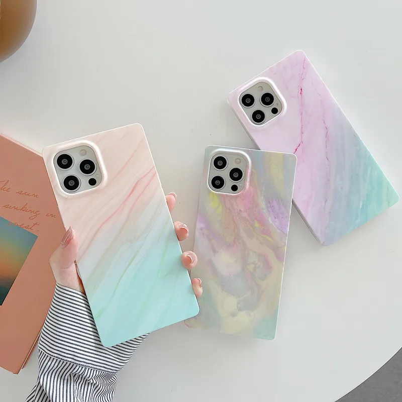 Creative Gradient Marble Frosted Square Phone Case for Iphone 7 8 X XR XS 11 12 13 Pro Max Coque Fashion Trend Back Cover
Creative Gradient Marble Frosted Square Phone Case for Iphone 7 8 X XR XS 11 12 13 Pro Max Coque Fashion Trend Back Cover