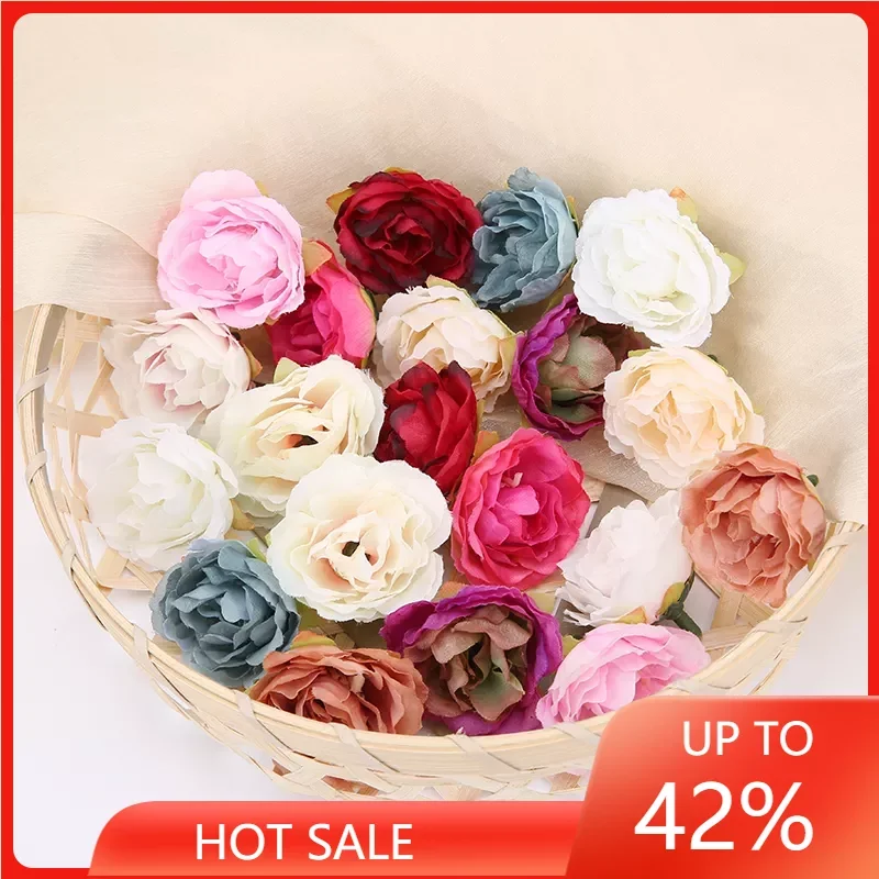 10PCs 4cm Artificial Flowers Head Silk Peony Fake Flowers For Home Room Wedding Decoration DIY Wreath Gift Scrapbooking Craft
10PCs 4cm Artificial Flowers Head Silk Peony Fake Flowers For Home Room Wedding Decoration DIY Wreath Gift Scrapbooking Craft