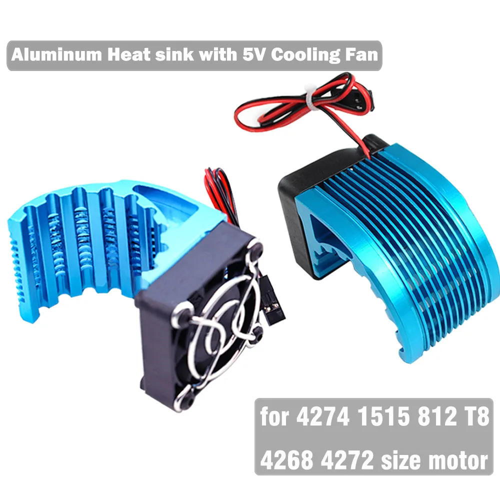 New RC Alloy Motor Heatsink CNC 4010 40*40mm Fan For Brushless Motor 42mm Hobbywing Leopard Castle 4274 1515 812 T8 4268 4272
New RC Alloy Motor Heatsink CNC 4010 40*40mm Fan For Brushless Motor 42mm Hobbywing Leopard Castle 4274 1515 812 T8 4268 4272