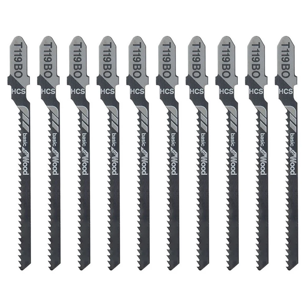10Pcs T119BO HCS Reciprocating Saw Blade Jigsaw Blades T-Shank Multi Blades For Wood Plastic Board Cutting Jig Saw Cutters
10Pcs T119BO HCS Reciprocating Saw Blade Jigsaw Blades T-Shank Multi Blades For Wood Plastic Board Cutting Jig Saw Cutters
