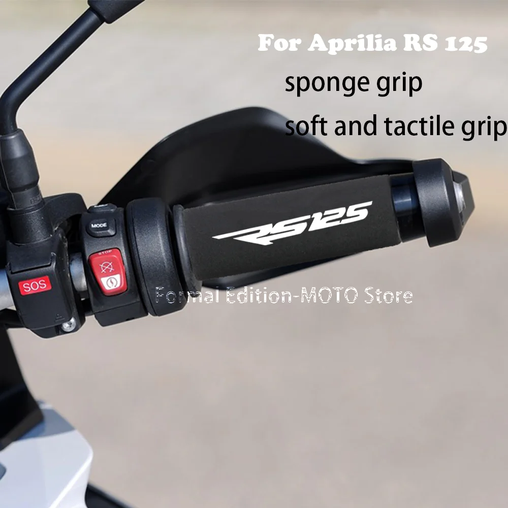 

Motorcycle Grip Cover Shockproof Non-Slip 27mm Motorcycle Sponge Grip Handlebar Grip Sponge Cover for Aprilia RS 125 RS 250 RSV4