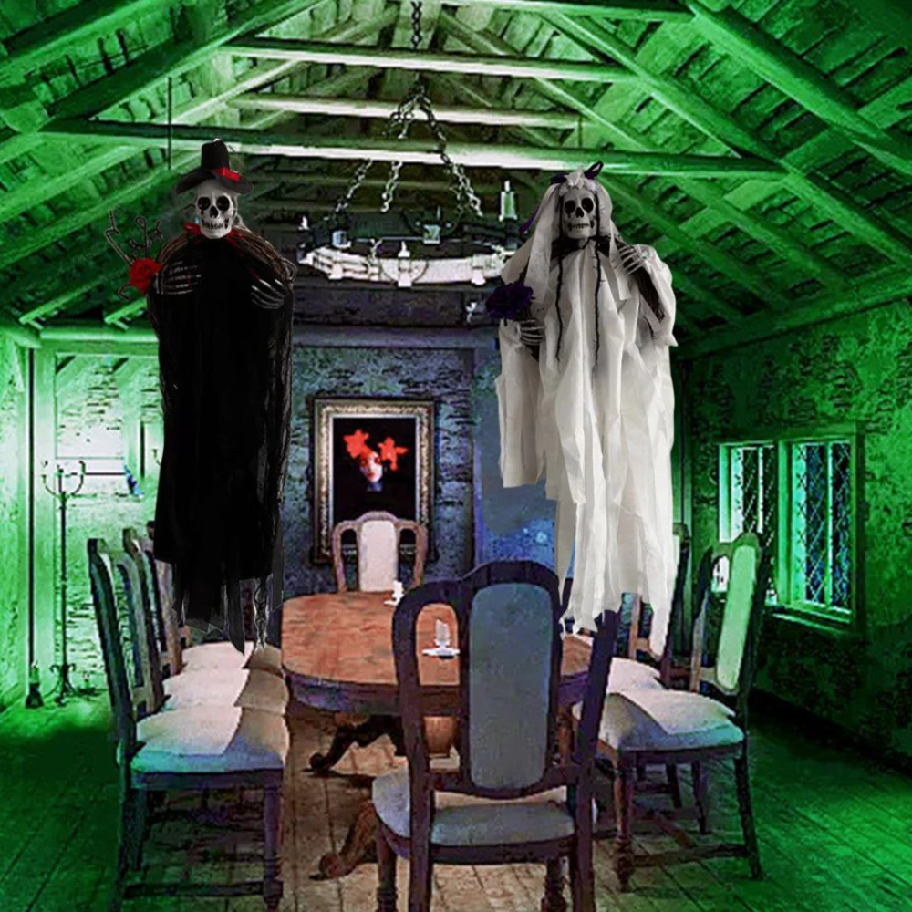 90cm Halloween Hanging Skull Black White Rattan Wreath Haunted House Props Horror Party Halloween Decoration Home Outdoor 2022
90cm Halloween Hanging Skull Black White Rattan Wreath Haunted House Props Horror Party Halloween Decoration Home Outdoor 2022