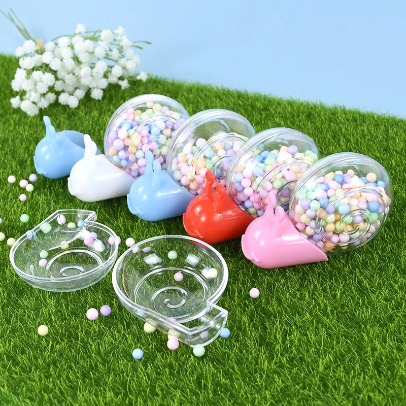 5Pcs Cute Clear Snail Shape Candy Box Portable Storage Gift Packaging Case For Guests Baby Shower Birthday Wedding Party Decor
5Pcs Cute Clear Snail Shape Candy Box Portable Storage Gift Packaging Case For Guests Baby Shower Birthday Wedding Party Decor
