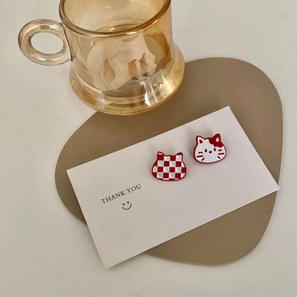 Asymmetric Personality Jewelry Accessories Alloy Korean Style Earrings Clip Earrings Women Stud Earrings Sweet Cat Gift
Asymmetric Personality Jewelry Accessories Alloy Korean Style Earrings Clip Earrings Women Stud Earrings Sweet Cat Gift