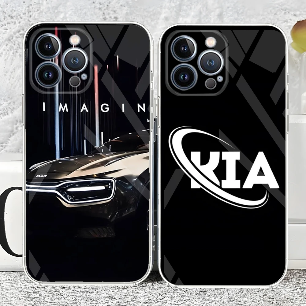 Чехол Kiaes с логотипом Корейский автомобиль для телефона новинка iPhone 16 15 14 12 13 11 Pro