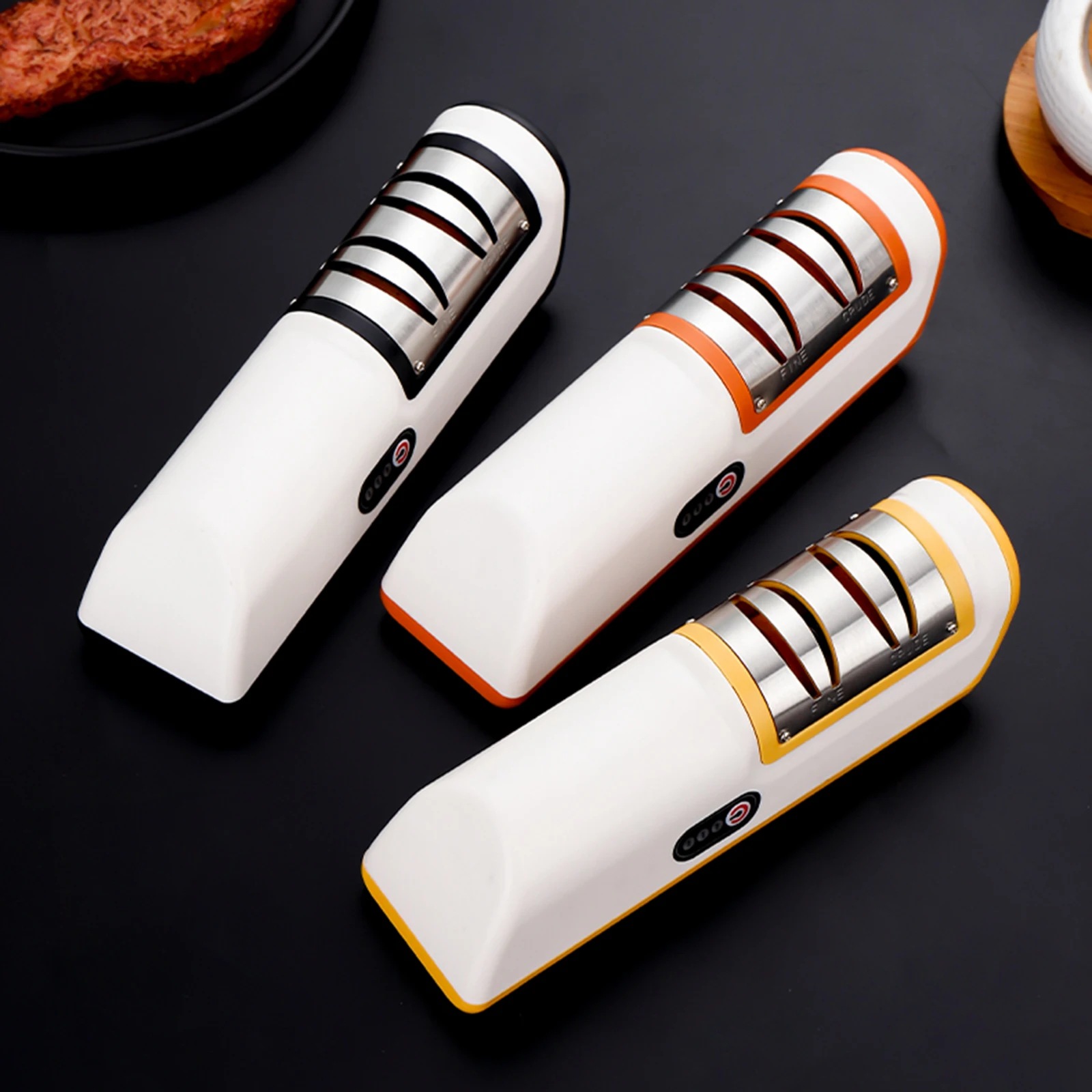 1pc Sharpener Multi Functional Electric Sharpener Kitchen Tools Household Fast Small Automatic Grinder 4 Gears Fast Charging
1pc Sharpener Multi Functional Electric Sharpener Kitchen Tools Household Fast Small Automatic Grinder 4 Gears Fast Charging