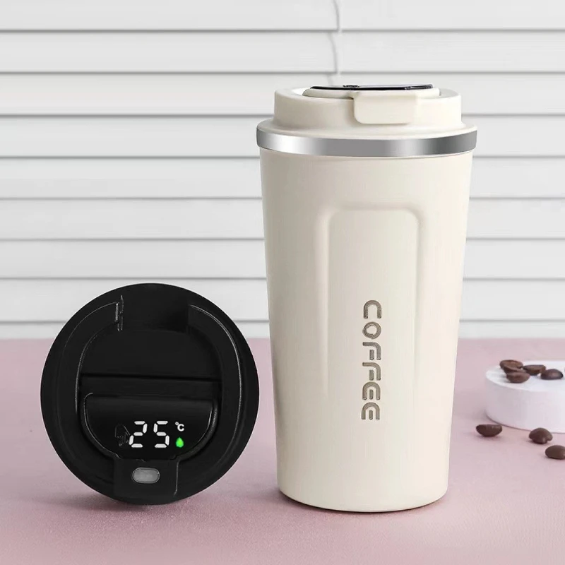 Stainless Smart Coffee Thermos Cup with Intelligent Temperature Display Portable Travel Mug Double Layer Vacuum Insulated Cup
Stainless Smart Coffee Thermos Cup with Intelligent Temperature Display Portable Travel Mug Double Layer Vacuum Insulated Cup