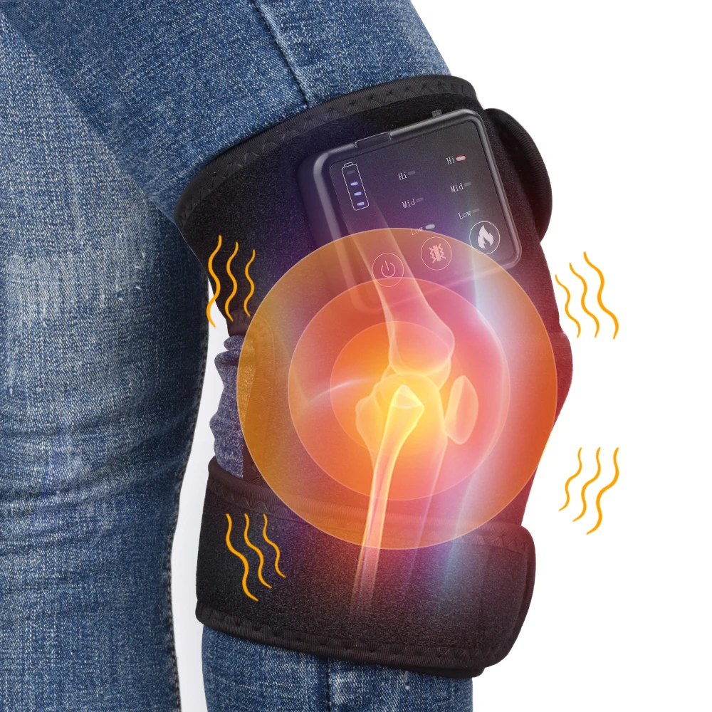 Electric Heating Knee Massager Far Infrared Joint Physiotherapy Elbow Knee Pad Brace Support Vibration Massage Leg Pain Relief
Electric Heating Knee Massager Far Infrared Joint Physiotherapy Elbow Knee Pad Brace Support Vibration Massage Leg Pain Relief