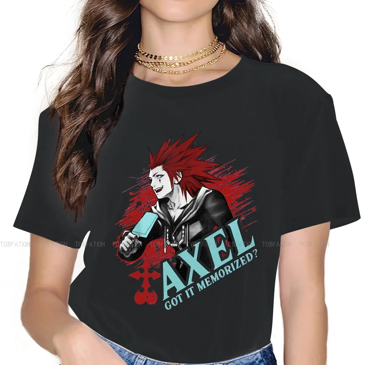 Классическая женская футболка с надписью Got It от Axel женские графические топы