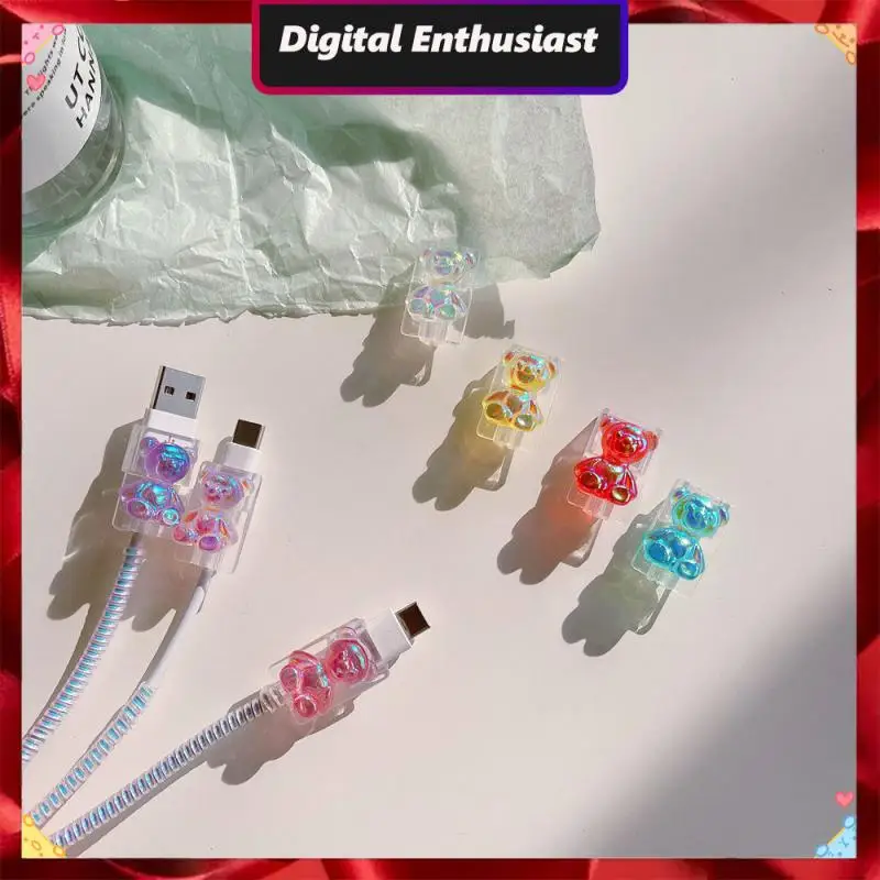 Anti-break Wire Protector Portable Data Cable Protective Cover Transparent Cute Line Protective Sleeve Office Accessories
Anti-break Wire Protector Portable Data Cable Protective Cover Transparent Cute Line Protective Sleeve Office Accessories