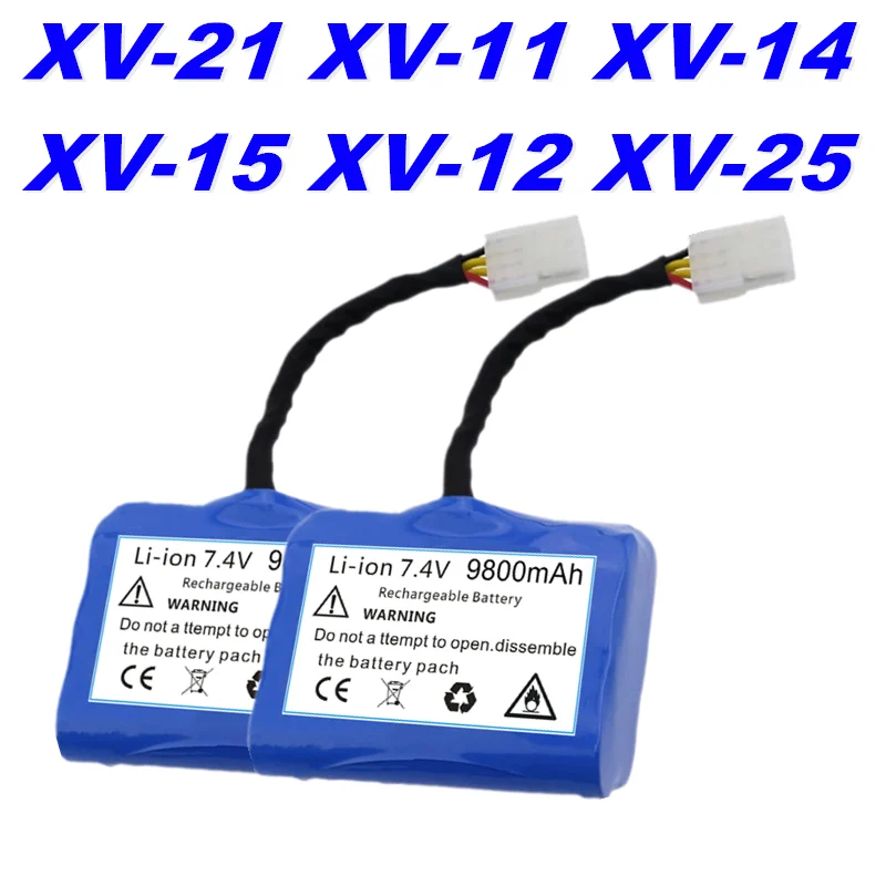 1PCS-2PCS 7.4V9.8Ah Li-Ion Battery for Neato XV battery XV-21 XV-11 XV-14 XV-15 XV-12 XV-25 Signature XV pro with Imported Cells
1PCS-2PCS 7.4V9.8Ah Li-Ion Battery for Neato XV battery XV-21 XV-11 XV-14 XV-15 XV-12 XV-25 Signature XV pro with Imported Cells