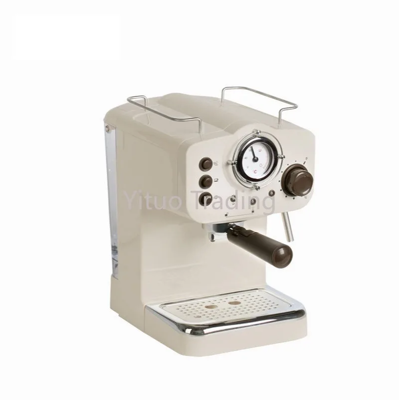 Steam Home Coffee Machine 15bar High Power Pressure Type Small Milk Froth Mini Semi-automatic Retro Espresso Coffee Machine ED
Steam Home Coffee Machine 15bar High Power Pressure Type Small Milk Froth Mini Semi-automatic Retro Espresso Coffee Machine ED