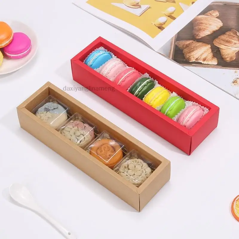 10pcs/lot 50g Strip Long Smoked Small / Large Sizes Pull Type Moon Cake Box Marca Dragon Chocolate West Kraft Cookies Box
10pcs/lot 50g Strip Long Smoked Small / Large Sizes Pull Type Moon Cake Box Marca Dragon Chocolate West Kraft Cookies Box