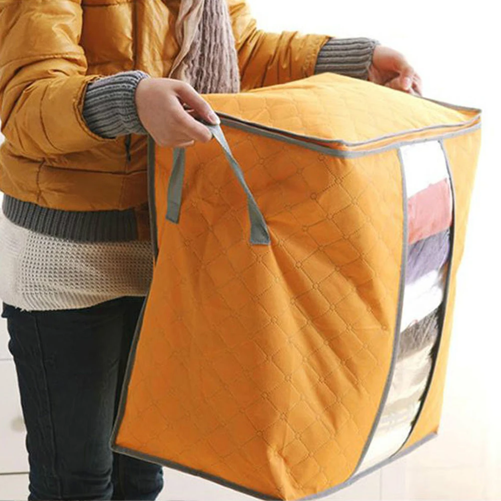 Big Capacity Dust-proof Folding Non Woven Fabric Storage Box Quilt Clothes Toy Bag Clear Window Zipper Organizer Bedroom Clean
Big Capacity Dust-proof Folding Non Woven Fabric Storage Box Quilt Clothes Toy Bag Clear Window Zipper Organizer Bedroom Clean