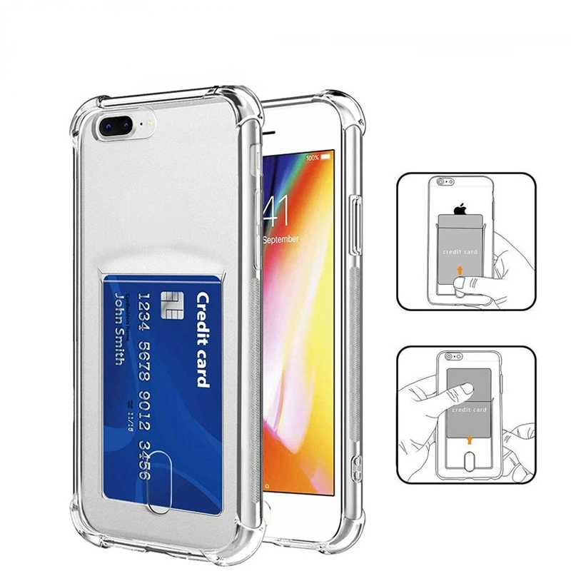Luxury Card Case For iPhone 11 12 13 Pro Max X XS 8 7 6 SE Plus Capinha Thin Soft TPU Silicone Cover For iPhone 12 13 Mini Coque
Luxury Card Case For iPhone 11 12 13 Pro Max X XS 8 7 6 SE Plus Capinha Thin Soft TPU Silicone Cover For iPhone 12 13 Mini Coque