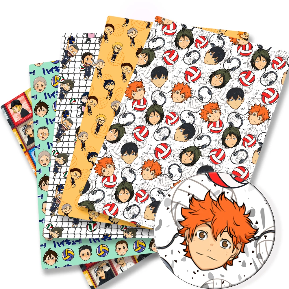 Haikyuu fabric Cartoon 140x50CM Polyester cotton Fabrichandmade sewing patchwork printed fabric fabric anime fabric
Haikyuu fabric Cartoon 140x50CM Polyester cotton Fabrichandmade sewing patchwork printed fabric fabric anime fabric