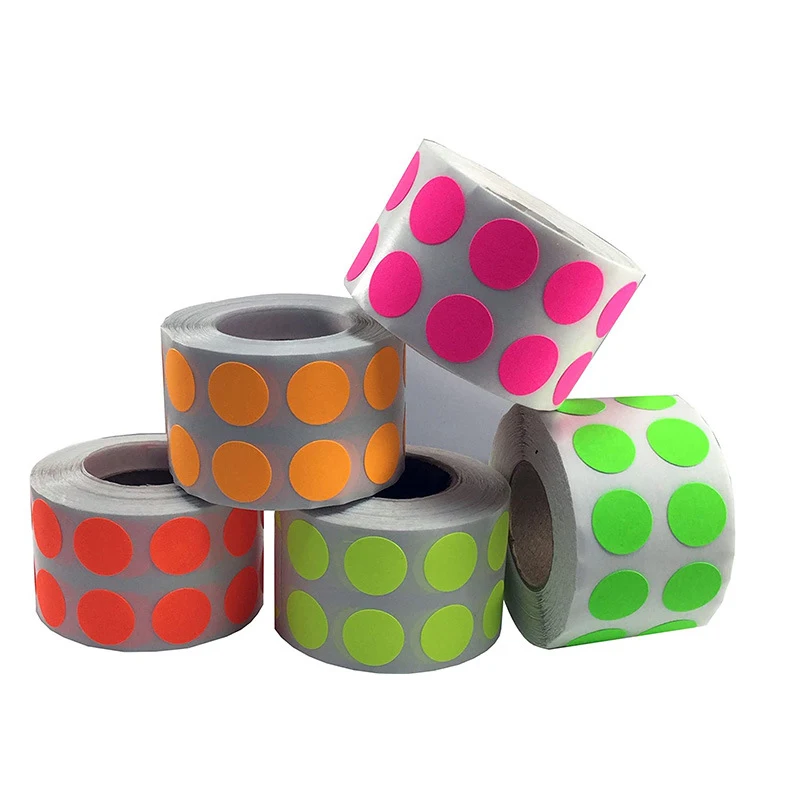 1000Pcs/Roll Round Paper Sticker 1.5cm Mini Circle Sealing Label Pink/Green Adhesive Labels School Supplies Coding Stickers
1000Pcs/Roll Round Paper Sticker 1.5cm Mini Circle Sealing Label Pink/Green Adhesive Labels School Supplies Coding Stickers