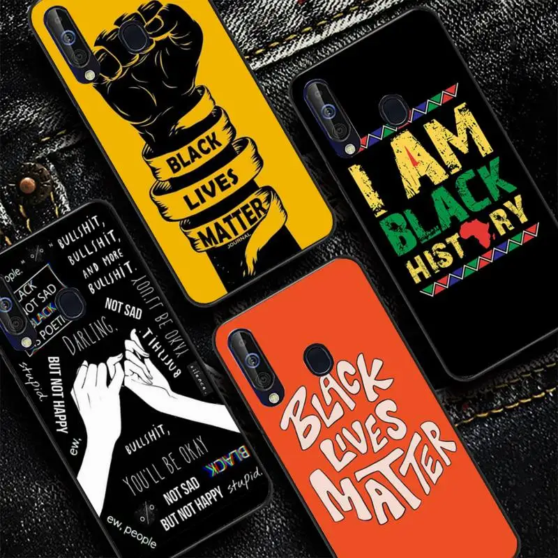 FHNBLJ Black Lives Matter Phone Case for Samsung A51 A30s A52 A71 A12 for Huawei Honor 10i for OPPO vivo Y11 cover
FHNBLJ Black Lives Matter Phone Case for Samsung A51 A30s A52 A71 A12 for Huawei Honor 10i for OPPO vivo Y11 cover