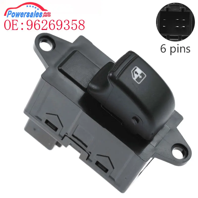 Новая кнопка переключения стеклоподъемника автомобиля для Daewoo Nubira 2000-2002 96269358 96190777
Новая кнопка переключения стеклоподъемника автомобиля для Daewoo Nubira 2000-2002 96269358 96190777