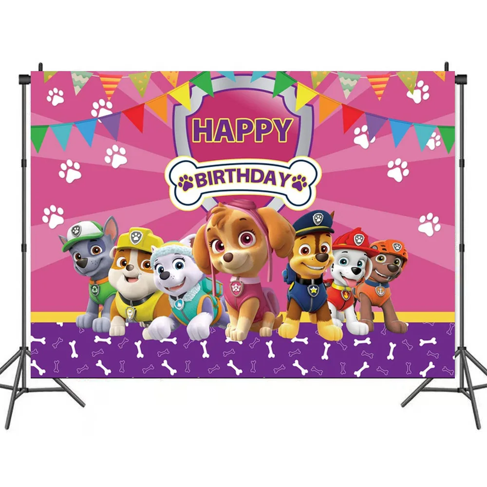 Paw Patrol Birthday Backgrounds Happy Birthday Photo Backgrounds Birthday Party Decorations for Kids Baby Birthday Party
Paw Patrol Birthday Backgrounds Happy Birthday Photo Backgrounds Birthday Party Decorations for Kids Baby Birthday Party