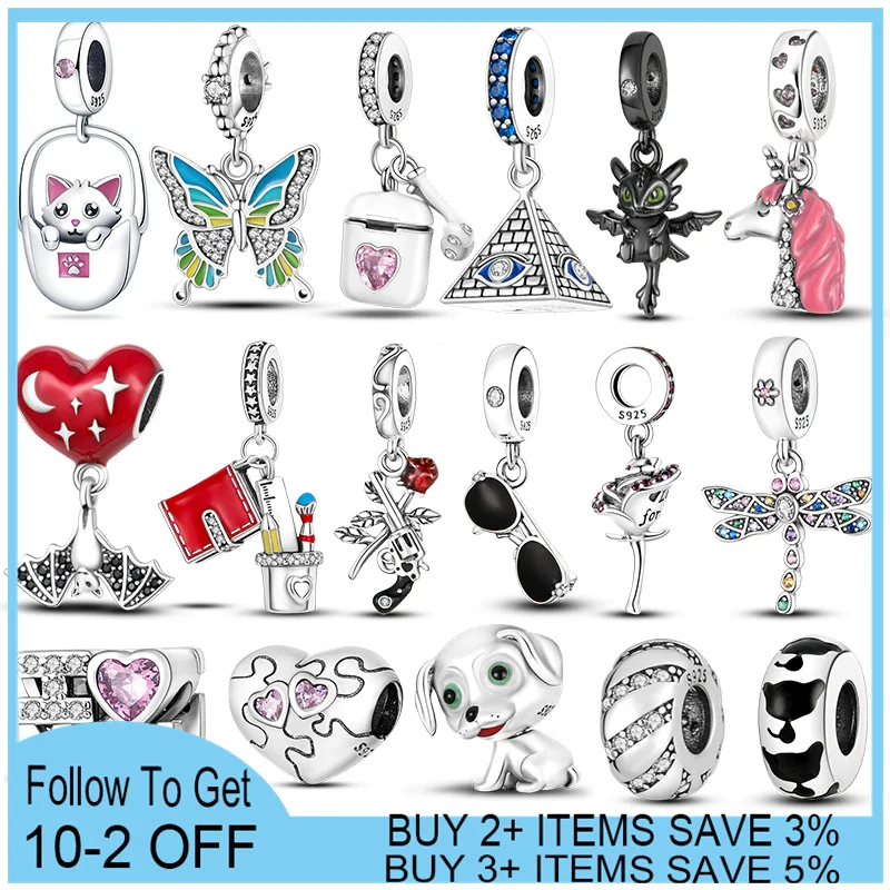 2022 New Fits Original Pandora Bracelets 925 Silver Color Cartoon Anime Character Pet Charms Women Color Pendant Diy Jewelry
2022 New Fits Original Pandora Bracelets 925 Silver Color Cartoon Anime Character Pet Charms Women Color Pendant Diy Jewelry
