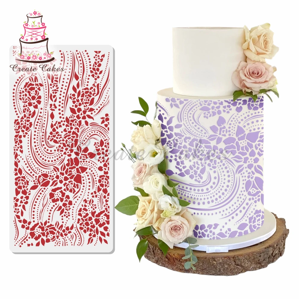 Пластиковые трафареты для торта 
Пластиковые трафареты для торта