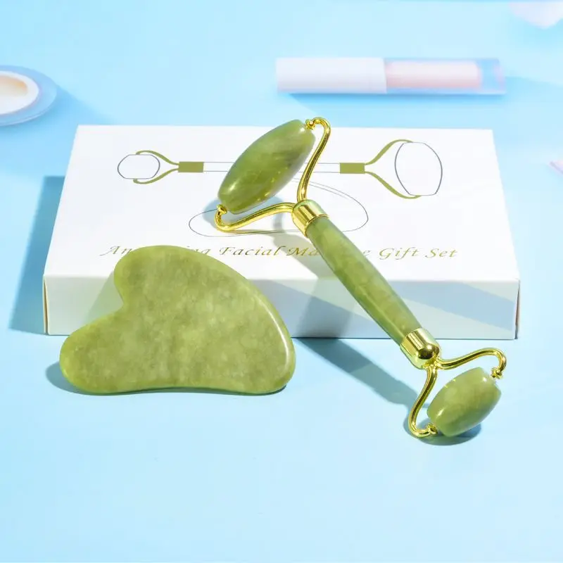 Natural Jade Roller Massage Stick Acupoint Extrusion Scraping Board Face Neck Eye Wrinkles Beauty Cleaning and Relaxation Tools
Natural Jade Roller Massage Stick Acupoint Extrusion Scraping Board Face Neck Eye Wrinkles Beauty Cleaning and Relaxation Tools