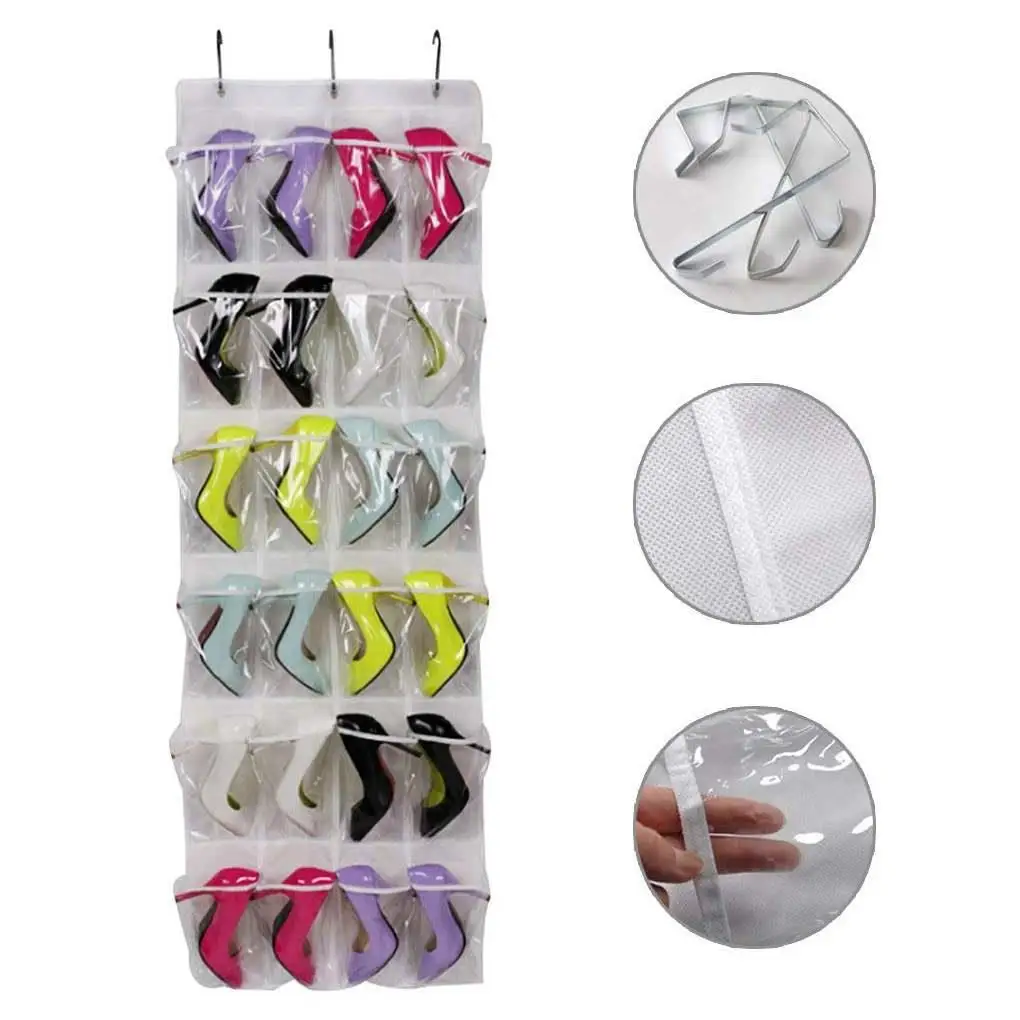 24 Grids Foldable Wardrobe Wall Door Back Hanging Bag Underwear Sock Hanging Shoe Storage Organizer Sundries Pouch Home Supplies
24 Grids Foldable Wardrobe Wall Door Back Hanging Bag Underwear Sock Hanging Shoe Storage Organizer Sundries Pouch Home Supplies