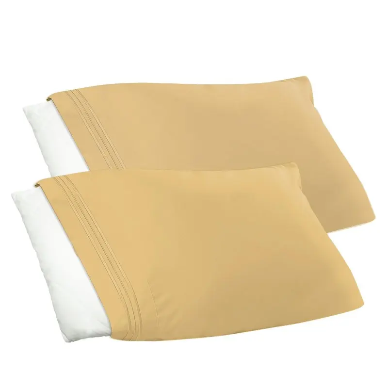 Premier 1800 Microfiber Collection Pillowcase Set - Standard Size, Camel Gold, 2 Piece
Premier 1800 Microfiber Collection Pillowcase Set - Standard Size, Camel Gold, 2 Piece