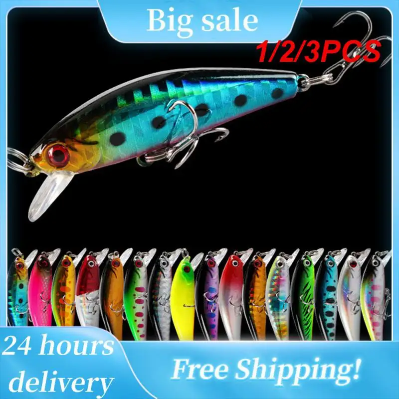 1/2/3PCS Minnow Fishing Lures 55mm 6g Slowly Sinking Wobblers Artificial Hard Bait Bass Pike Carp Crankbait Winter Fishing
1/2/3PCS Minnow Fishing Lures 55mm 6g Slowly Sinking Wobblers Artificial Hard Bait Bass Pike Carp Crankbait Winter Fishing