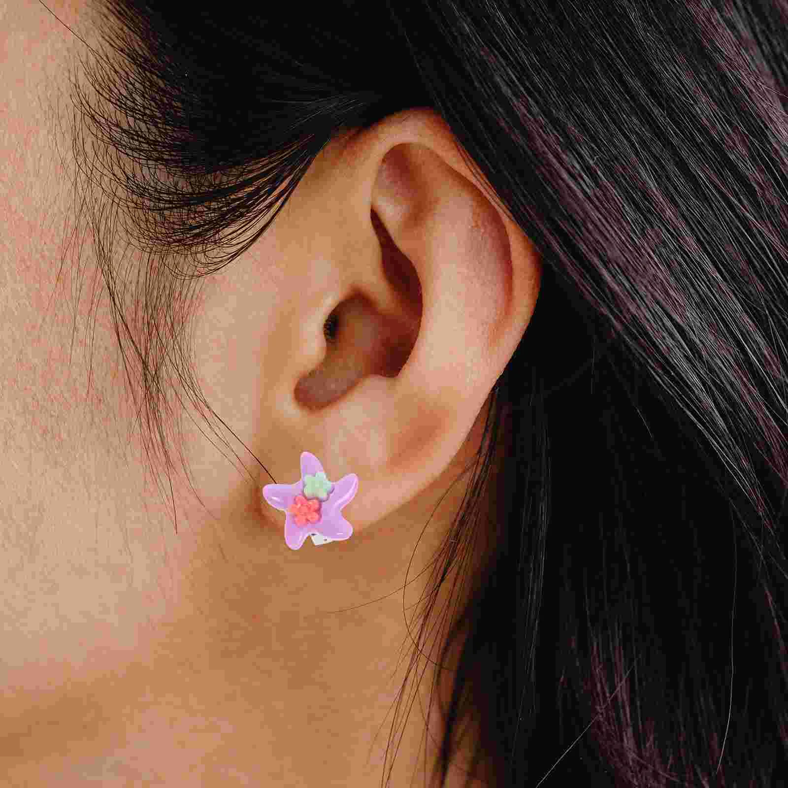 Children's Ear Clip On Earring Jewelry Kids Earrings Girl Party Clip-on For Lovely Studs
Children's Ear Clip On Earring Jewelry Kids Earrings Girl Party Clip-on For Lovely Studs