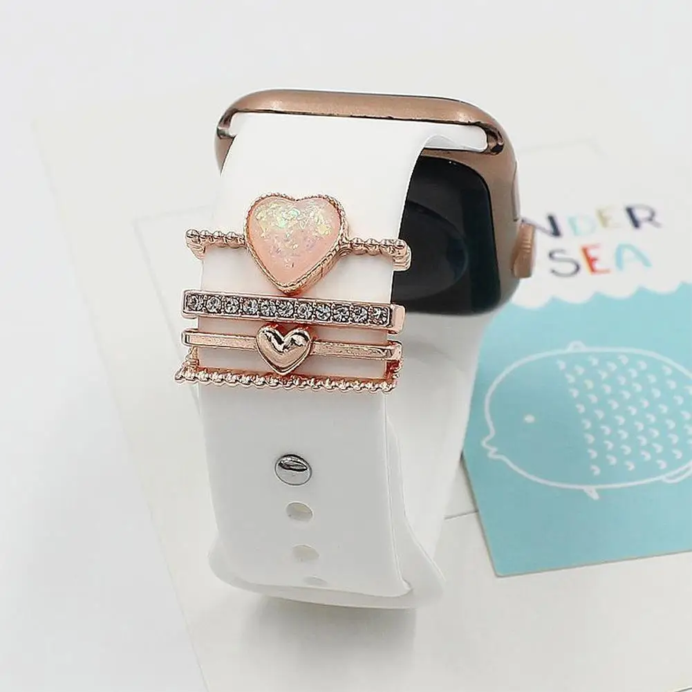 4 Pcs Metal Decoration for Apple watch Strap Diamond Jewelry Ring for Iwatch Samsung Galaxy Watch Band Accessories Nails
4 Pcs Metal Decoration for Apple watch Strap Diamond Jewelry Ring for Iwatch Samsung Galaxy Watch Band Accessories Nails