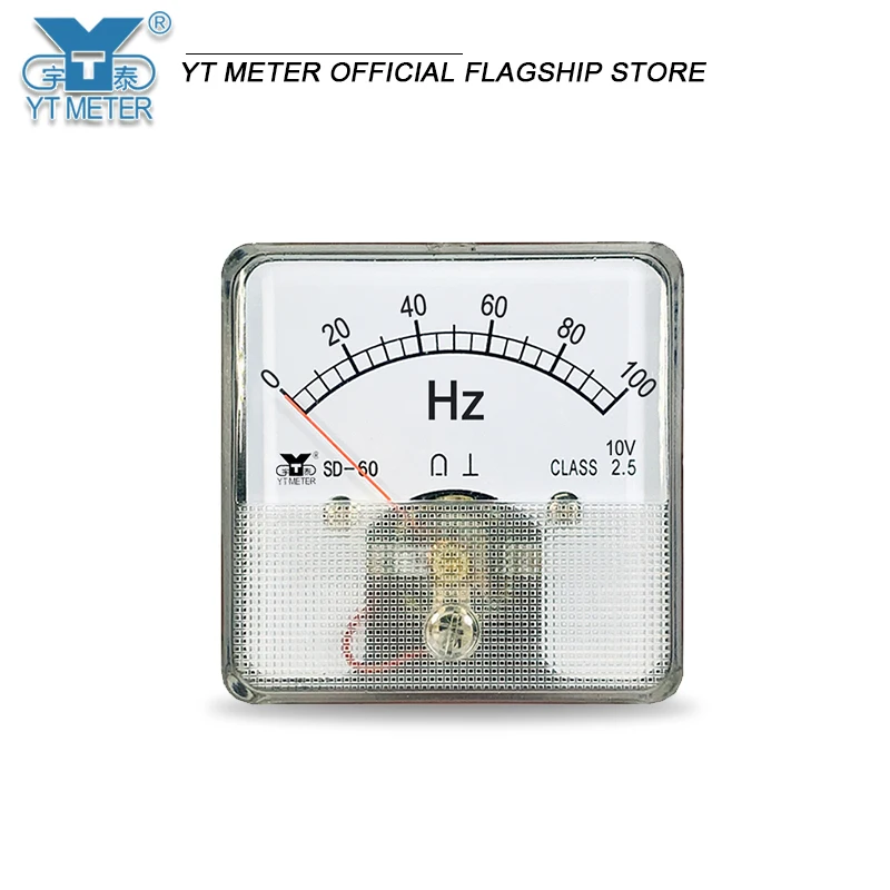 SD60 frequency converter Hertz meter 10V input 50Hz 60Hz 100Hz 120Hz 100% frequency meter dial indicator pointer analog meter dh
SD60 frequency converter Hertz meter 10V input 50Hz 60Hz 100Hz 120Hz 100% frequency meter dial indicator pointer analog meter dh