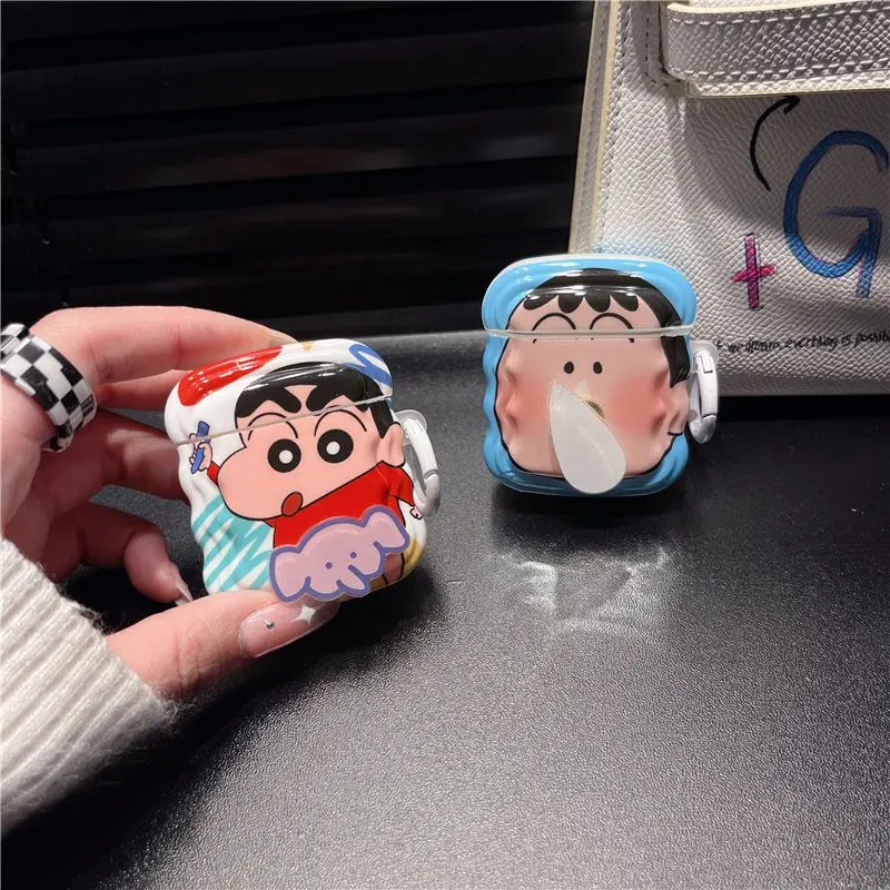 Аниме Забавный мультяшный Crayon Shin Chan Boochan Airpods2 защитный чехол Pro беспроводные Bluetooth наушники декоративный чехол Аксессуары
Аниме Забавный мультяшный Crayon Shin Chan Boochan Airpods2 защитный чехол Pro беспроводные Bluetooth наушники декоративный чехол Аксессуары