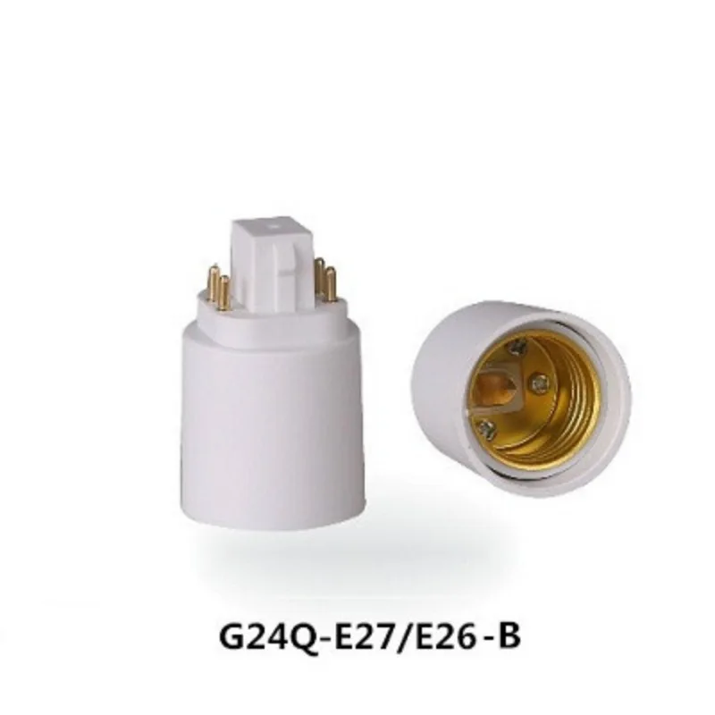 adapter e27 to g24 Base g24q to e27 LED Light Bulb Lamp Adapter Converter Holder Lamp Base Converter New Arrival.
adapter e27 to g24 Base g24q to e27 LED Light Bulb Lamp Adapter Converter Holder Lamp Base Converter New Arrival.