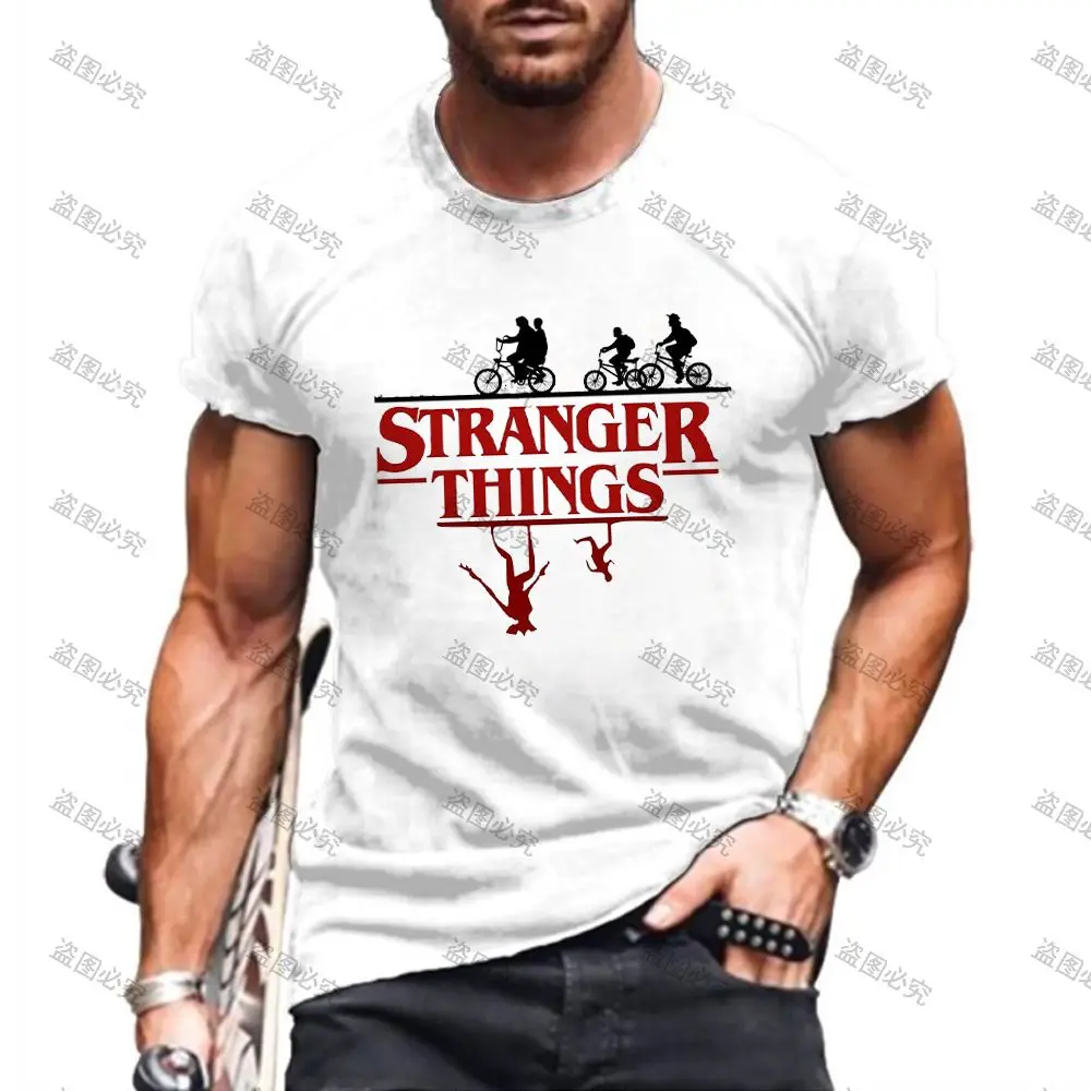 Children's T-shirt Stranger Things Y2k Party Parent-child Short Sleeve 6XL Men's Clothing Crew Neck Streetwear Shirts Hip Hop
Children's T-shirt Stranger Things Y2k Party Parent-child Short Sleeve 6XL Men's Clothing Crew Neck Streetwear Shirts Hip Hop