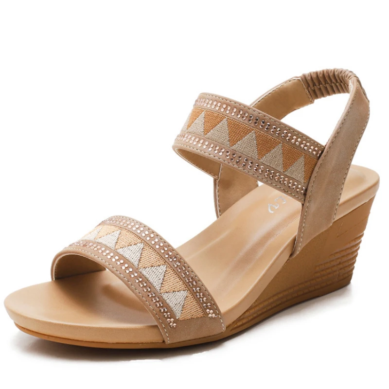 Women Sandals Casual Shoes PU Solid Color Round Thick Heel Low Sole Lightweight Non Slip
Women Sandals Casual Shoes PU Solid Color Round Thick Heel Low Sole Lightweight Non Slip