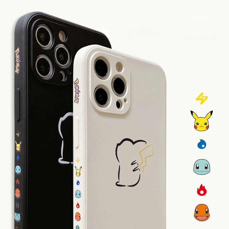 Pokemon Pikachu Kawaii Side Pattern Suitable for Apple 12Promax Phone Shell Iphone11Pro Liquid Silicone 7P Protective Cover
Pokemon Pikachu Kawaii Side Pattern Suitable for Apple 12Promax Phone Shell Iphone11Pro Liquid Silicone 7P Protective Cover