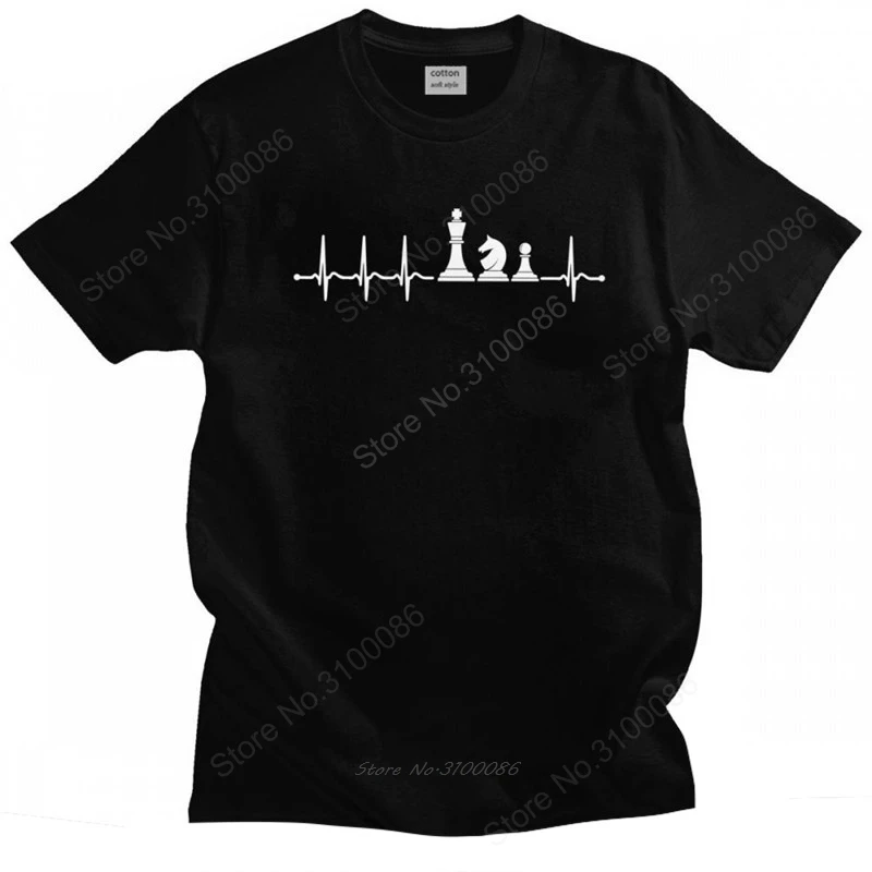 Cool Chess Heartbeat T Shirt Men Short Sleeve Chessboard Game Printed Tshirt Soft Cotton Oversized Tee Summer Fashion Tops
Cool Chess Heartbeat T Shirt Men Short Sleeve Chessboard Game Printed Tshirt Soft Cotton Oversized Tee Summer Fashion Tops