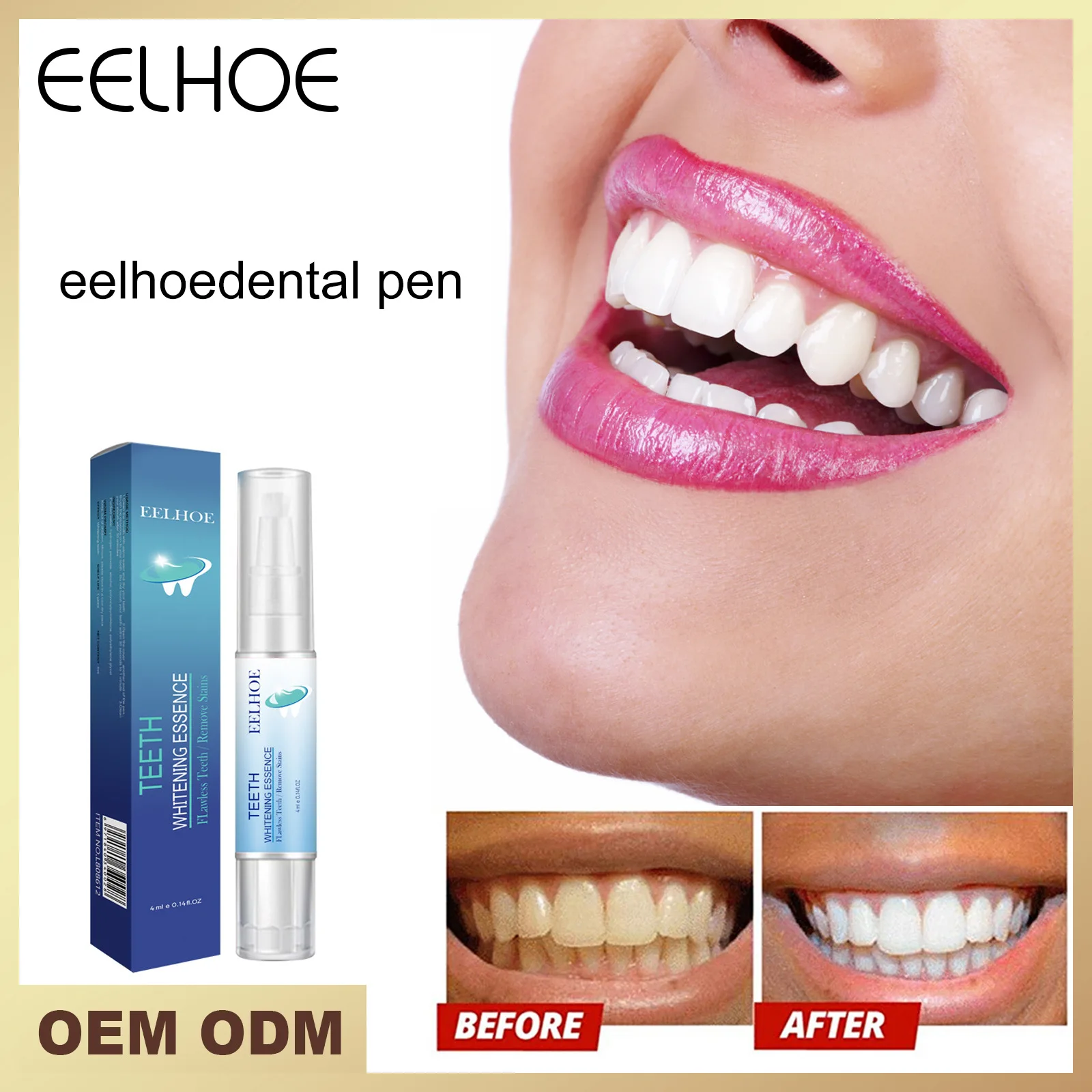 Tooth whitening pen Tooth whitening gel decontamination Instant smile Tooth whitening kit Cleaning serum
Tooth whitening pen Tooth whitening gel decontamination Instant smile Tooth whitening kit Cleaning serum
