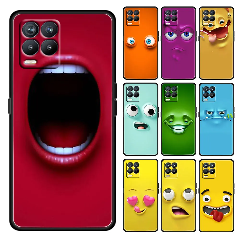Funny Face Cartoon Soft Shockproof Black Phone Case For OPPO Realme Narzo 30 50 8 7 Pro 8i 6 5 3 2 Global 5G Coque
Funny Face Cartoon Soft Shockproof Black Phone Case For OPPO Realme Narzo 30 50 8 7 Pro 8i 6 5 3 2 Global 5G Coque