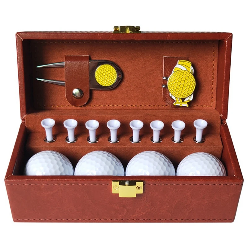 Golf Leather Box Set Golf Green Fork Tee Hat Clip Leather Box Set Holiday Gift Set For Relatives And Friends
Golf Leather Box Set Golf Green Fork Tee Hat Clip Leather Box Set Holiday Gift Set For Relatives And Friends