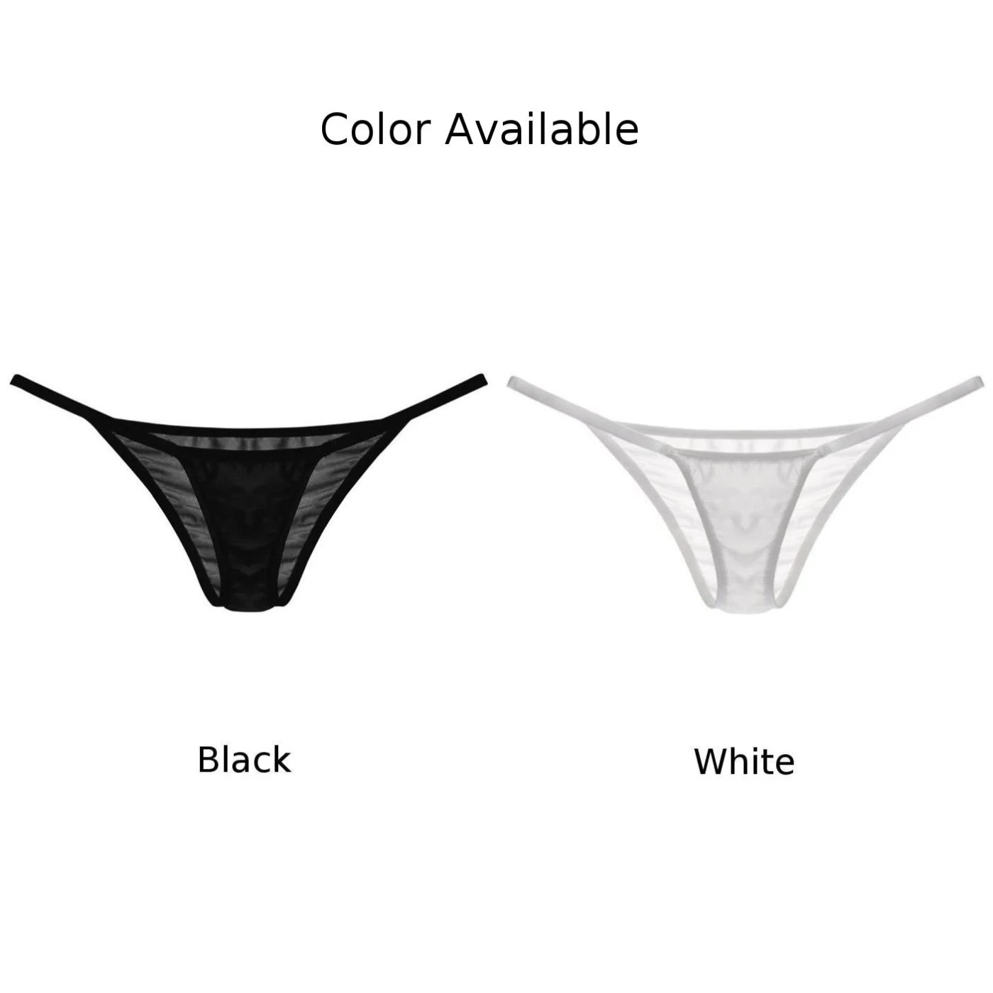 Women Ultra Thin Mesh Panties Sexy Solid Perspective Low Waist Thongs Briefs Spaghetti Straps Bikini G-String Underwear
Women Ultra Thin Mesh Panties Sexy Solid Perspective Low Waist Thongs Briefs Spaghetti Straps Bikini G-String Underwear