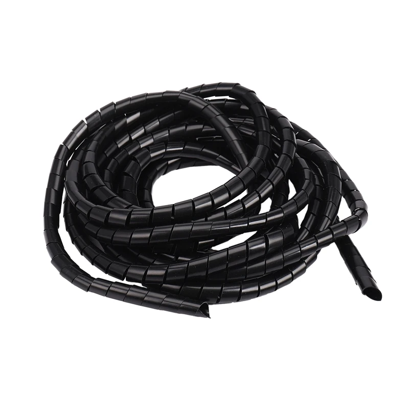New 12Mm Black Spiral Wrapping Cable Casing Cable Sleeves Winding Pipe Wrapping Band
New 12Mm Black Spiral Wrapping Cable Casing Cable Sleeves Winding Pipe Wrapping Band