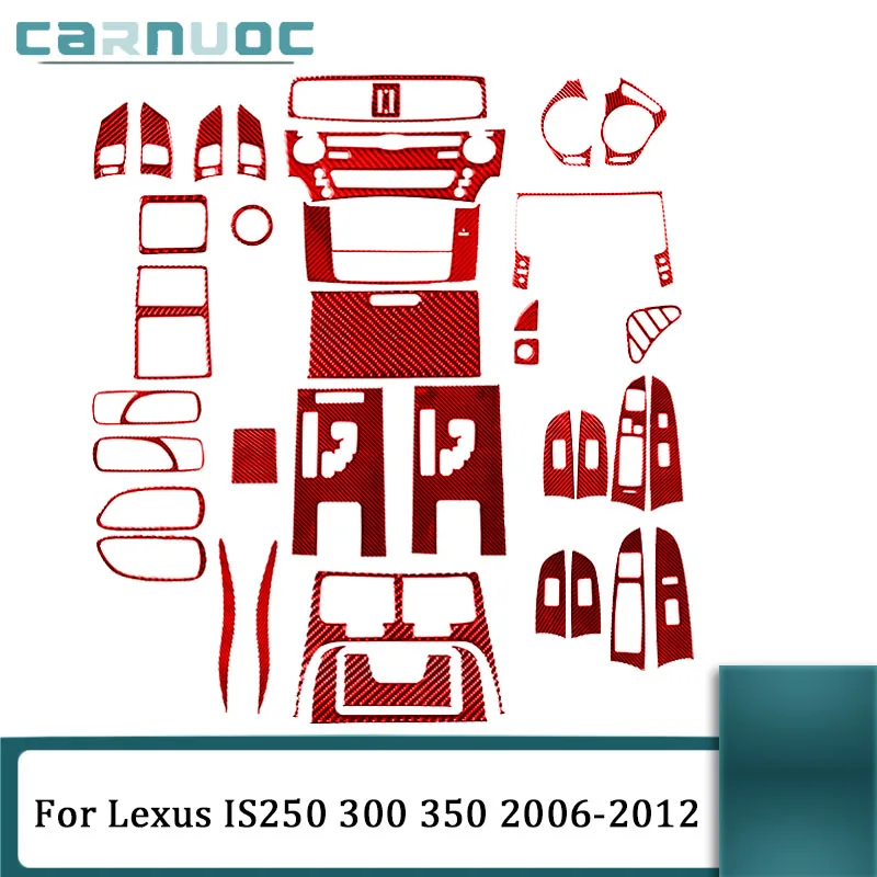 Carbon Fiber For Lexus IS250 300 350 2006 2007 2008 2009 2010 2011 2012 Red Stickers Car Interior Decorative Accessories
Carbon Fiber For Lexus IS250 300 350 2006 2007 2008 2009 2010 2011 2012 Red Stickers Car Interior Decorative Accessories