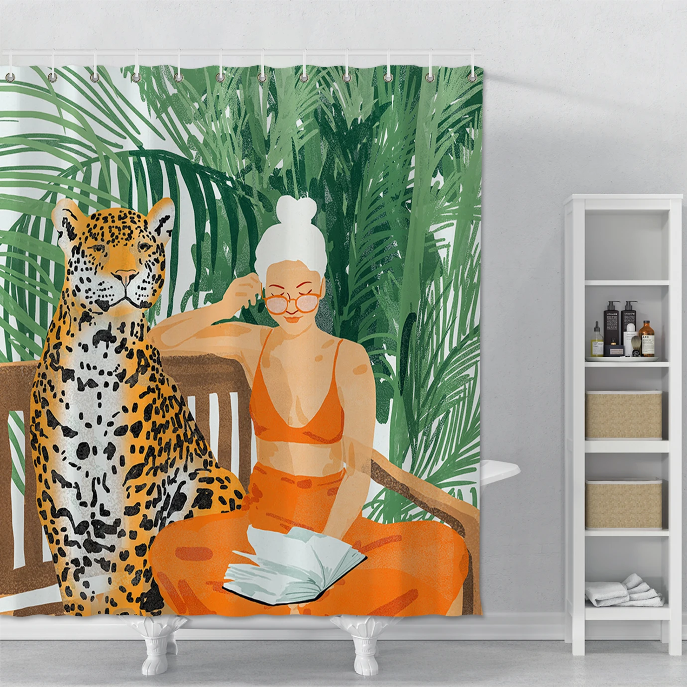 Креативная занавеска для душа с принтом «Тигры» для девочек, водонепроницаемая занавеска для душа в ванную комнату с крючками, занавеска дл...
Креативная занавеска для душа с принтом «Тигры» для девочек, водонепроницаемая занавеска для душа в ванную комнату с крючками, занавеска дл...